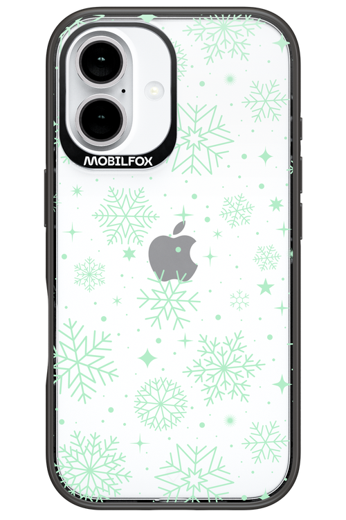 Tiffany's Snowflakes - Apple iPhone 16