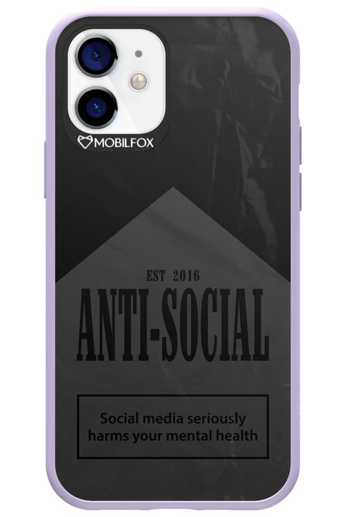 ANTI-SOCIAL (BLVCK) 2.0 - Apple iPhone 12