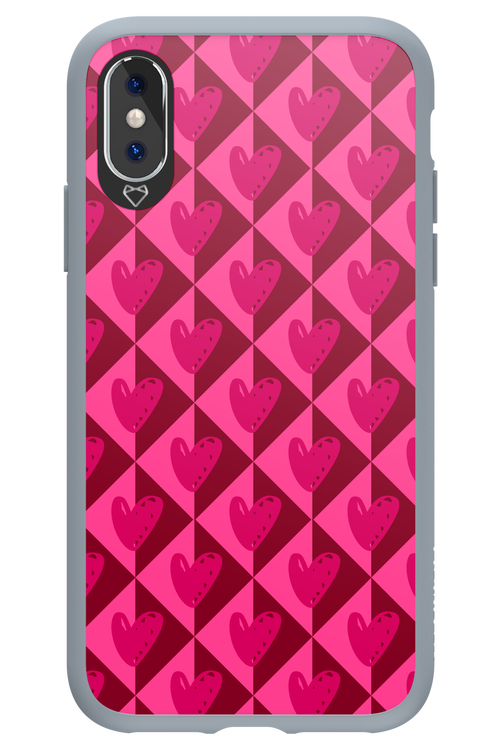 Holiday Heartss - Apple iPhone X