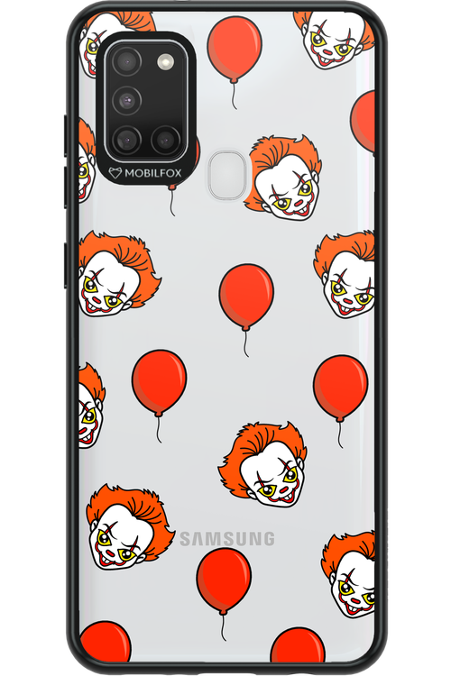 Mystery Clown (Transparent) - Samsung Galaxy A21 S
