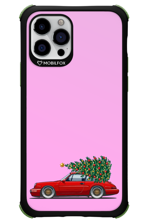 XMAS Car Pink - Apple iPhone 12 Pro