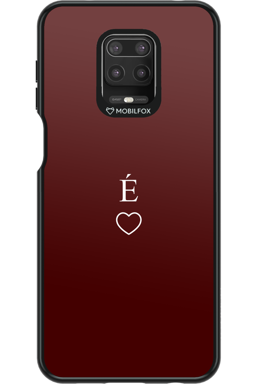 E Burgundia II 2.0 - Xiaomi Redmi Note 9 Pro