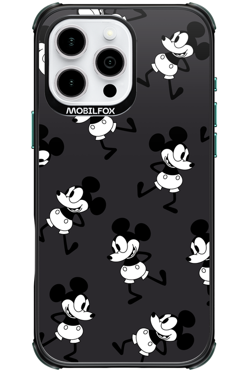 Iconic Mouse (antracite pattern) - Apple iPhone 16 Pro Max