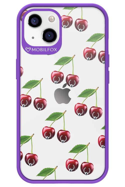 Spicy Cherries Transparent - Apple iPhone 13