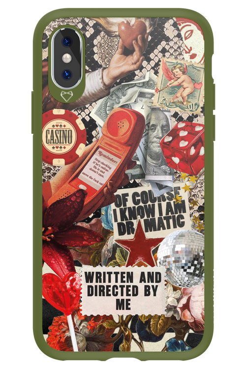 RED VINTAGE - Apple iPhone XS