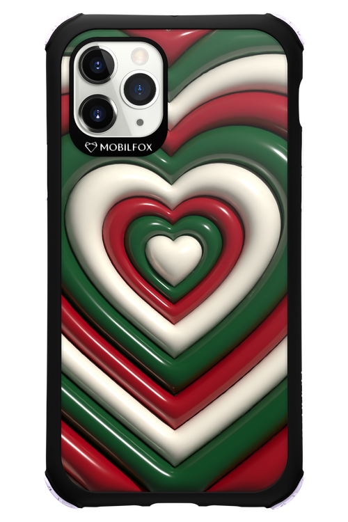 XMAS Hearts - Apple iPhone 11 Pro