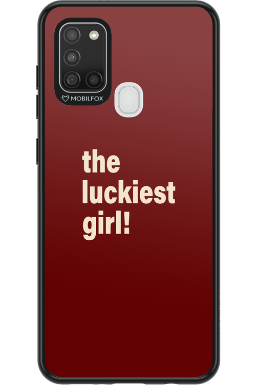 The Luckiest Girl - Samsung Galaxy A21 S