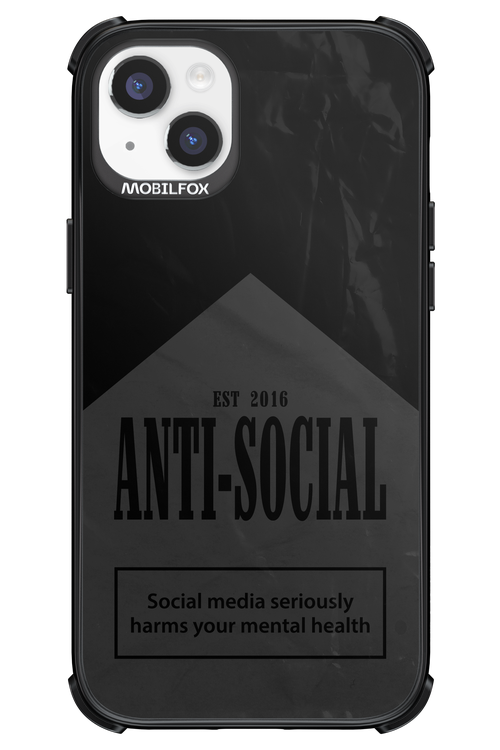 ANTI-SOCIAL (BLVCK) 2.0 - Apple iPhone 14 Plus