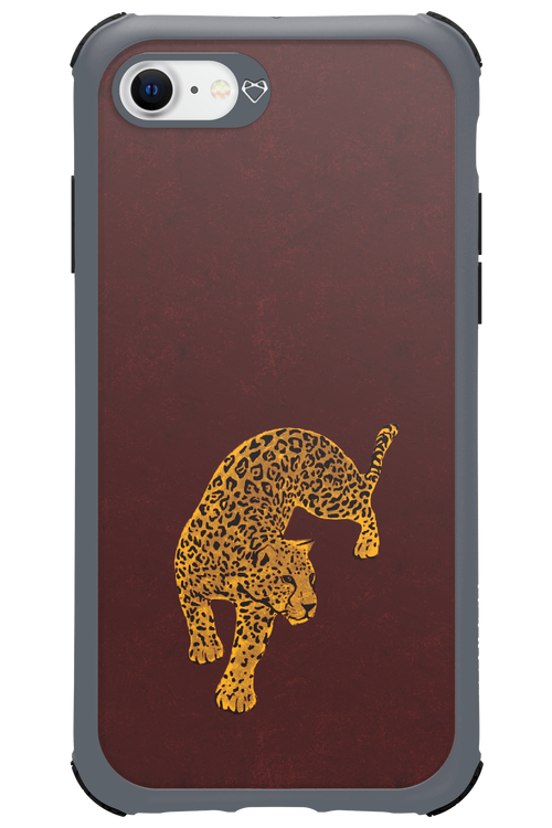 Burgundy Leopard - Apple iPhone 8