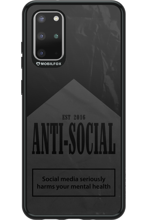 ANTI-SOCIAL (BLVCK) 2.0 - Samsung Galaxy S20+