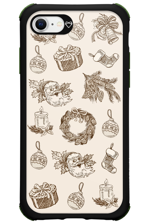 Christmas Paper - Apple iPhone SE 2022