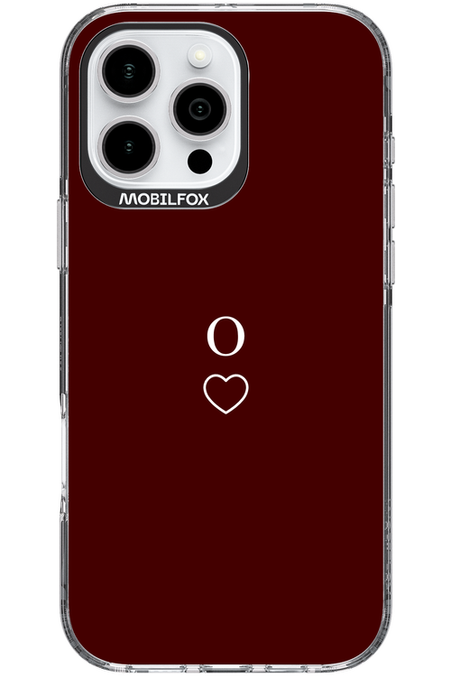 O Burgundia 2.0 - Apple iPhone 16 Pro Max