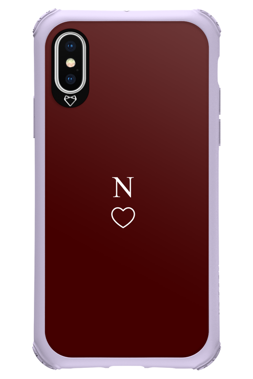 N Burgundia 2.0 - Apple iPhone X