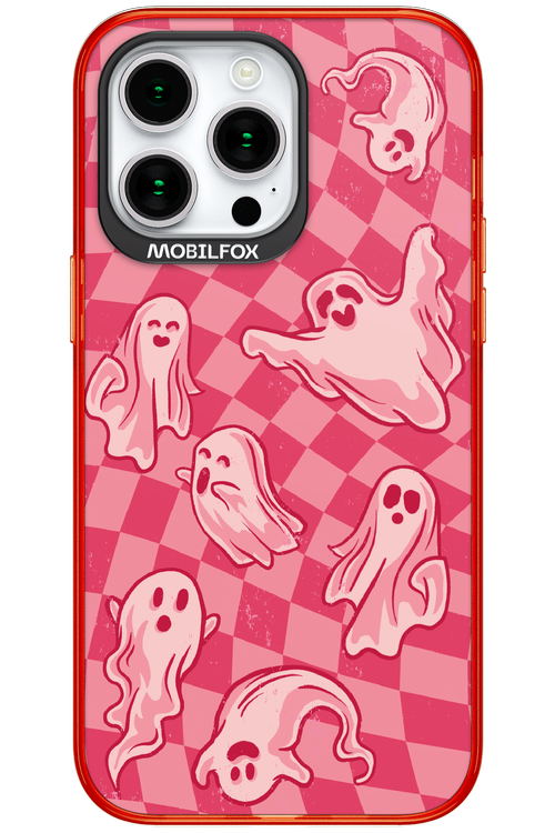 Strawberry Ghosts - Apple iPhone 15 Pro Max