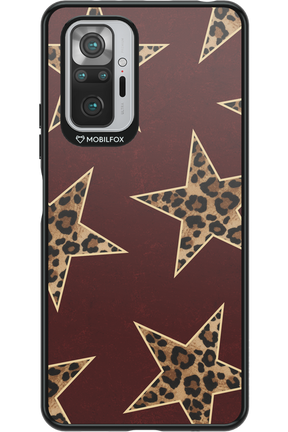 Wild Stars Burgundy - Xiaomi Redmi Note 10 Pro