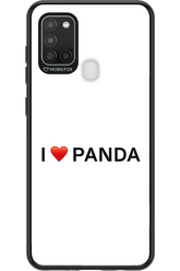 Panda Love White - Samsung Galaxy A21 S