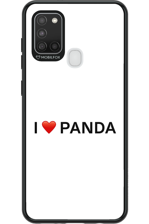 Panda Love White - Samsung Galaxy A21 S