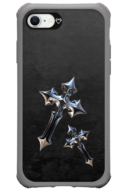 Chrome Crosses 2.0 - Apple iPhone 8
