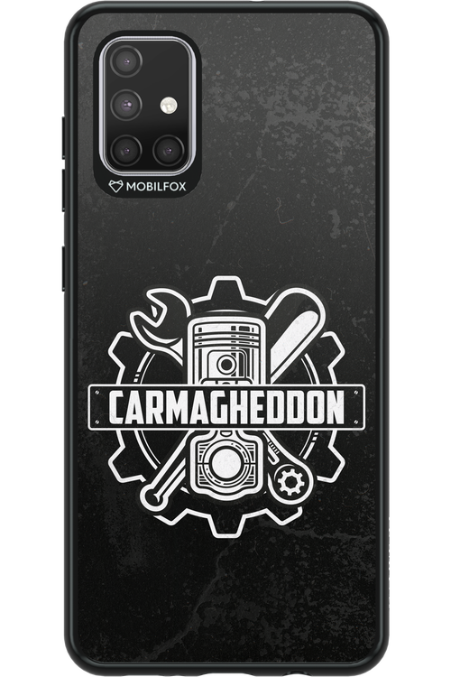 CarMag Black - Samsung Galaxy A71