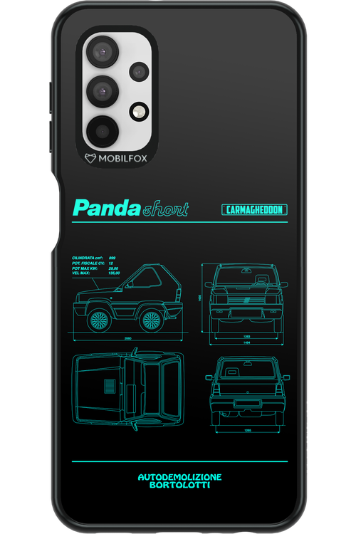 Panda Car Blue - Samsung Galaxy A32 5G