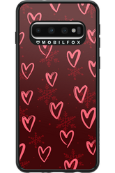 Christmas Hearts - Samsung Galaxy S10