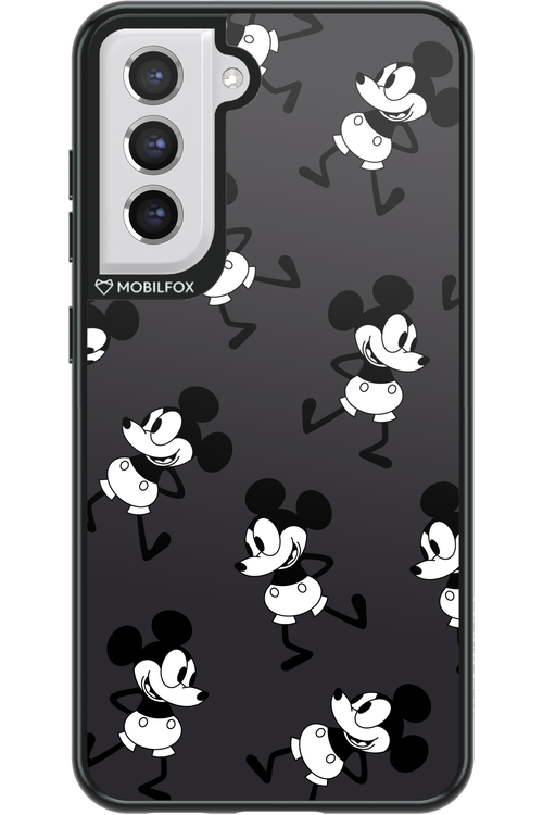 Iconic Mouse (antracite pattern) - Samsung Galaxy S21 FE