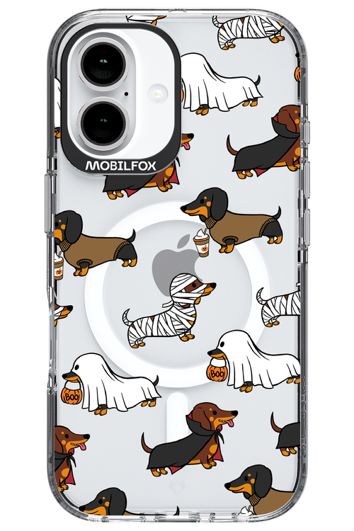 Scary Dachshund (Transparent) - Apple iPhone 16