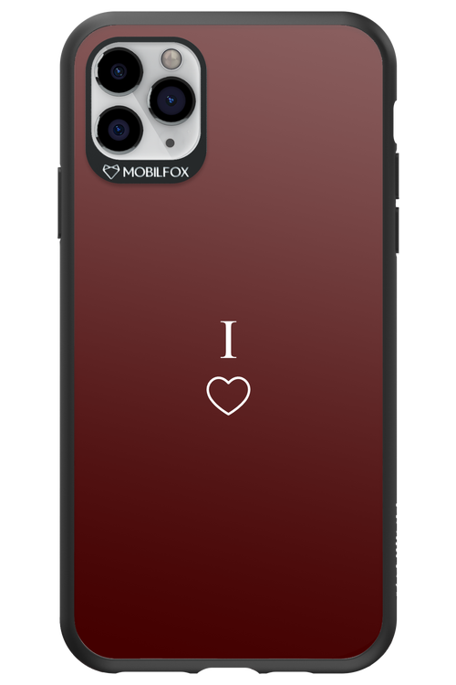 I Burgundia 2.0 - Apple iPhone 11 Pro Max