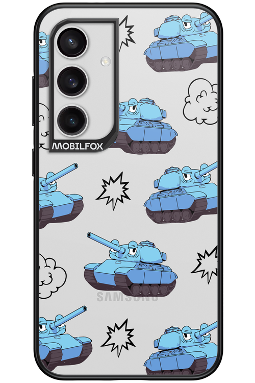 Tank Guy Transparent 2.0 - Samsung Galaxy S24
