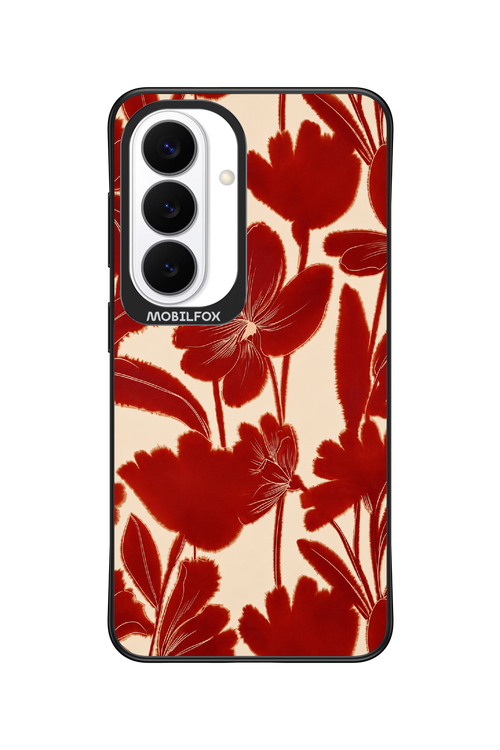 Burgundy Flowers 2.0 - Samsung Galaxy S26