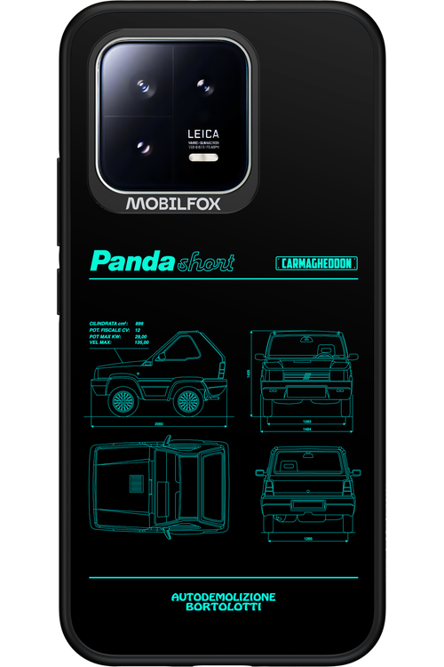 Panda Car Blue - Xiaomi 13