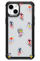 Snow Motion (Transparent) - Apple iPhone 15 Plus