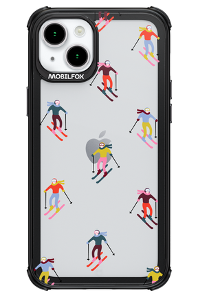 Snow Motion (Transparent) - Apple iPhone 15 Plus