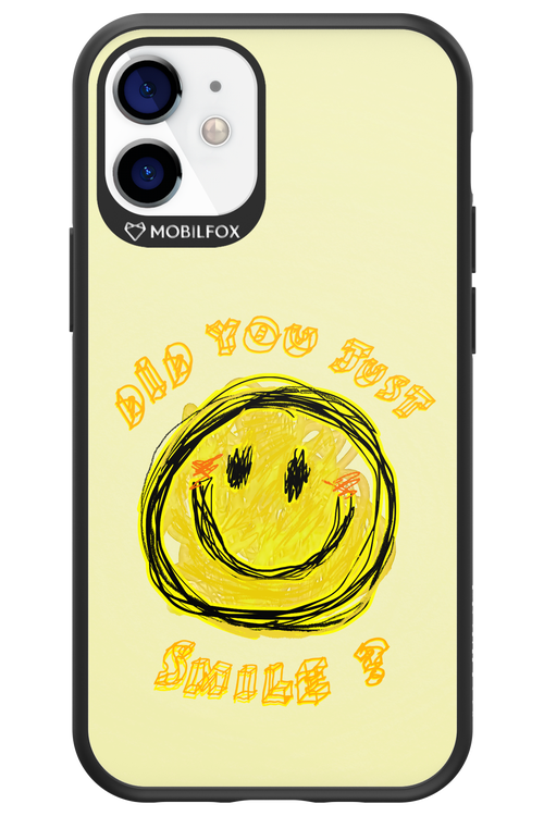 Crayon Smiley - Apple iPhone 12 Mini