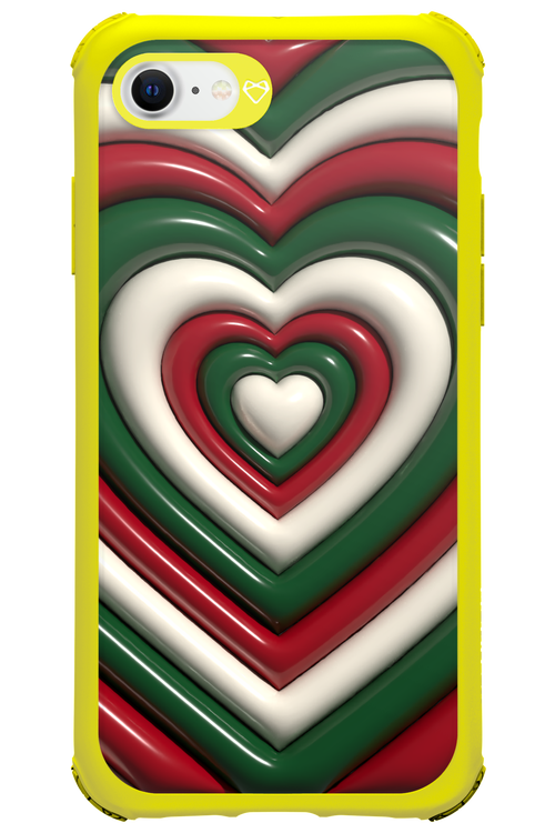 XMAS Hearts - Apple iPhone 7