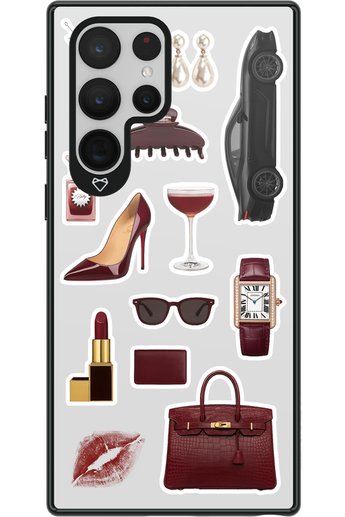 Classy Burgundy 2.0 - Samsung Galaxy S22 Ultra