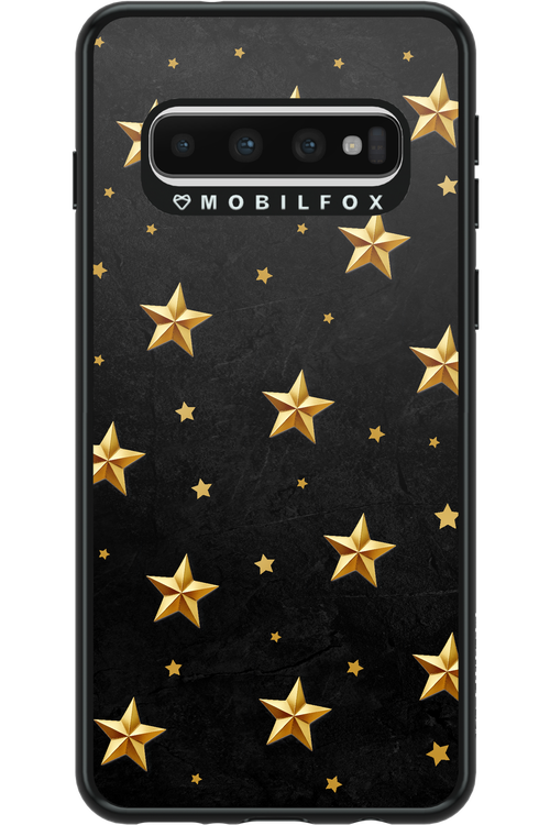 Golden Stars - Samsung Galaxy S10