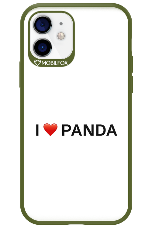 Panda Love White - Apple iPhone 12