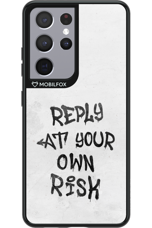 At Your Own Risk 2.0 - Samsung Galaxy S21 Ultra