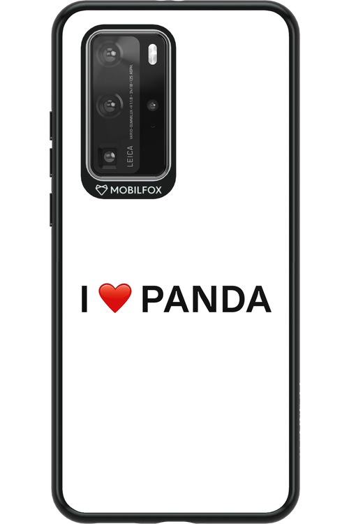 Panda Love White - Huawei P40 Pro