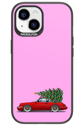 XMAS Car Pink - Apple iPhone 15