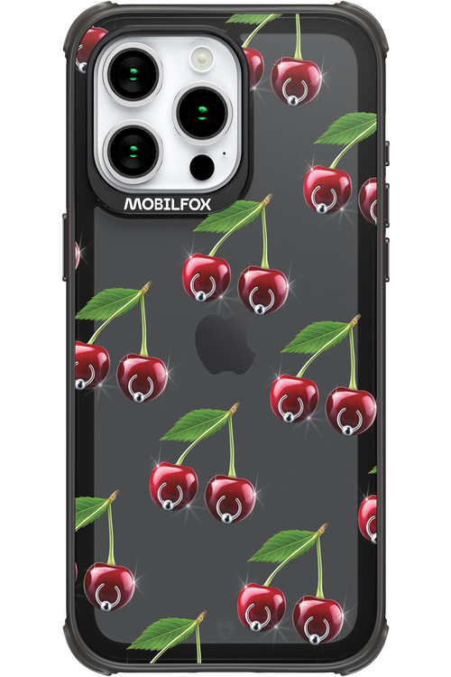 Spicy Cherries Transparent - Apple iPhone 15 Pro Max