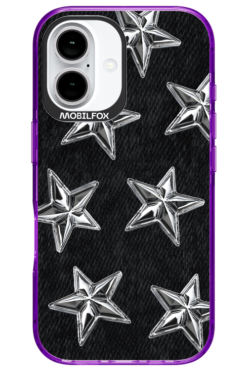 Chrome Stars - Apple iPhone 16