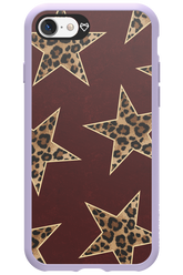Wild Stars Burgundy - Apple iPhone 7