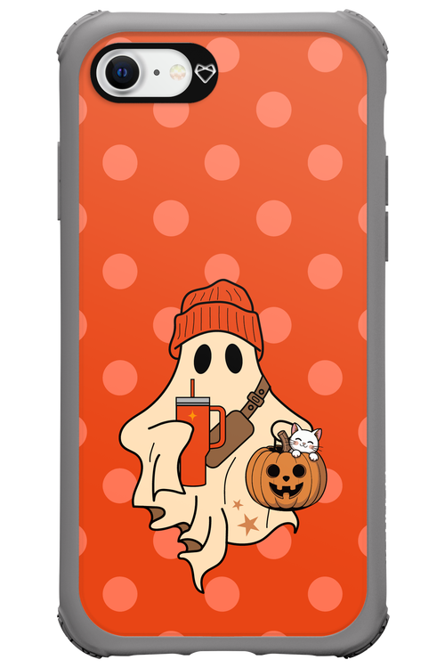 Ghost Girl (Orange) - Apple iPhone SE 2022