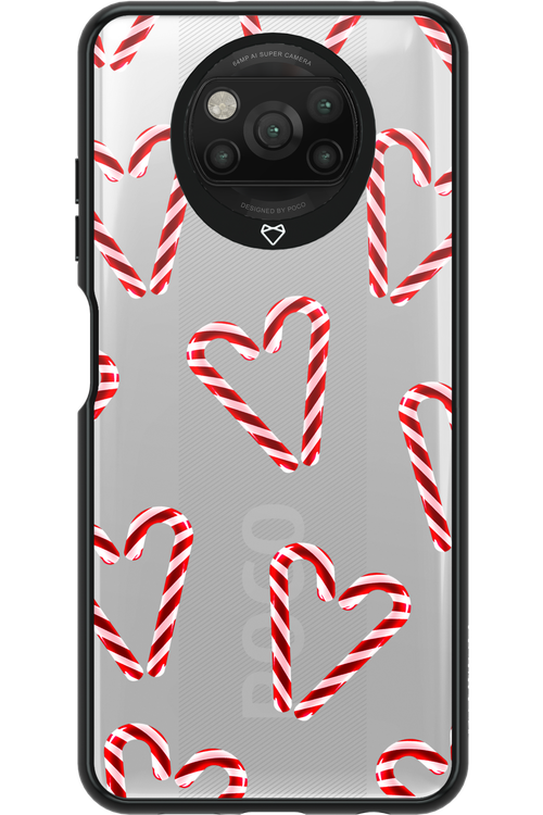 Candy Cane Hearts - Xiaomi Poco X3 Pro