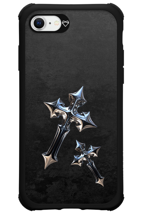 Chrome Crosses - Apple iPhone SE 2020