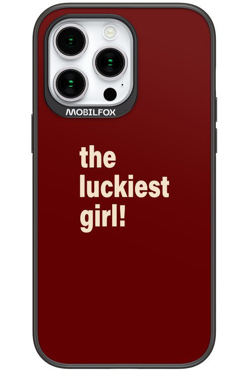 The Luckiest Girl - Apple iPhone 15 Pro Max