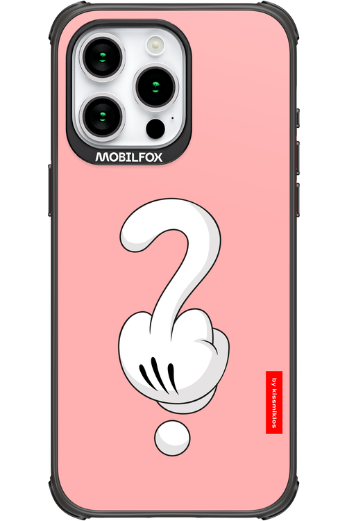 Fuck Hand (Pink) 2.0 - Apple iPhone 15 Pro Max