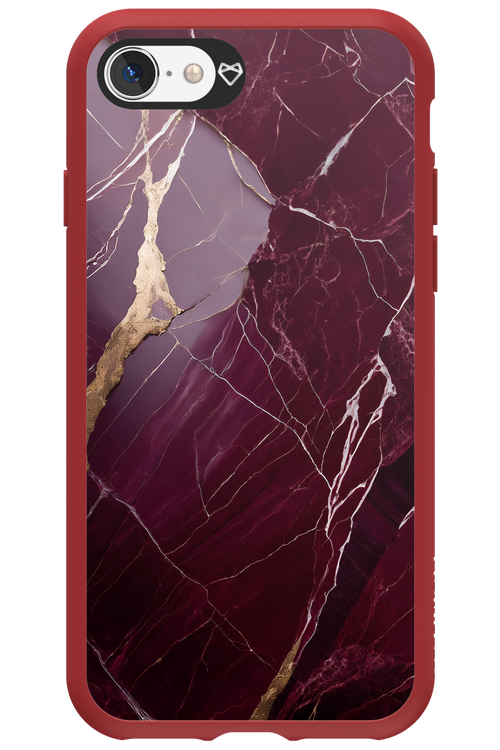 Burgundy Marble 2.0 - Apple iPhone SE 2020